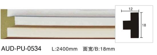 PU 素面平面线 面宽18mm（AUD-PU-0534）