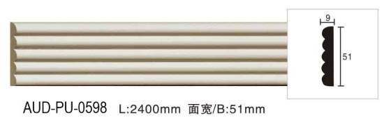 PU 素面平面线 面宽51mm（AUD-PU-0598）