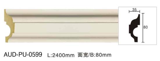 Picture of Plain PU Flat Moulding 80mm Face (AUD-PU-0599)