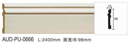 Picture of Plain PU Flat Moulding 98mm Face (AUD-PU-0666)