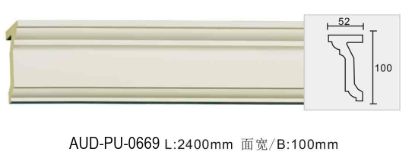 PU 素面平面线 面宽100mm（AUD-PU-0669）
