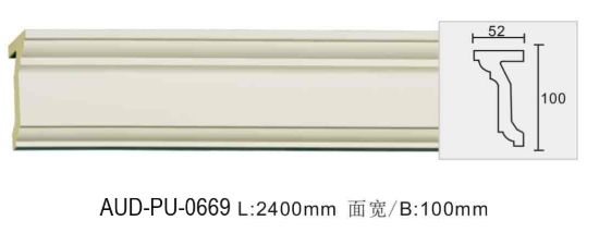 PU 素面平面线 面宽100mm（AUD-PU-0669）