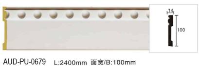 PU 素面平面线 面宽100mm（AUD-PU-0679）
