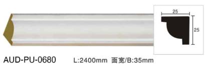PU 素面平面线 面宽25mm（AUD-PU-0680）