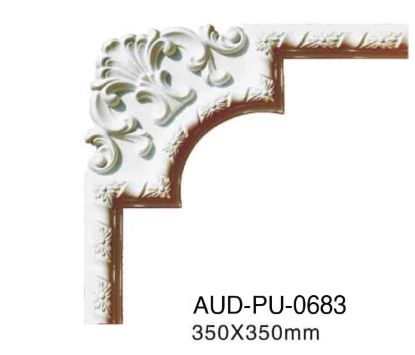 PU 雕花转角花 350×350mm（AUD-PU-0683）