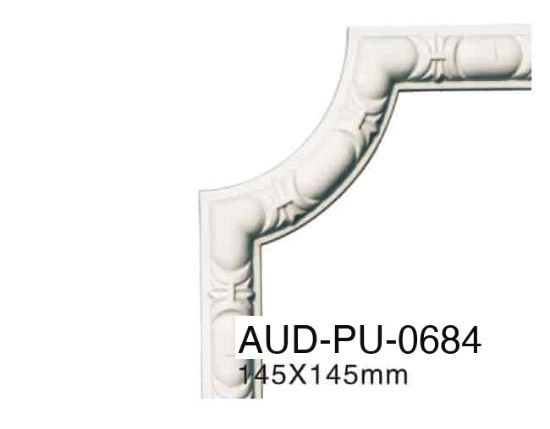 PU 雕花转角花 145×145mm（AUD-PU-0684）