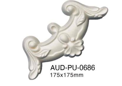 PU 雕花转角花 175×175mm（AUD-PU-0686）