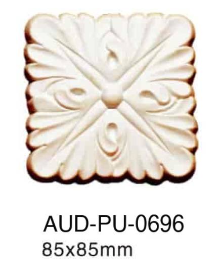 PU 雕花转角花 85×85mm（AUD-PU-0696）