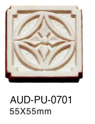 PU 雕花转角花 55×55mm（AUD-PU-0701）