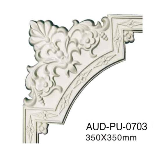 PU 雕花转角花 350×350mm（AUD-PU-0703）