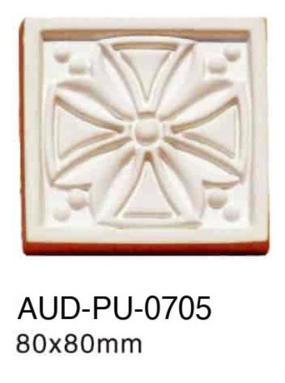 PU 雕花转角花 80×80mm（AUD-PU-0705）