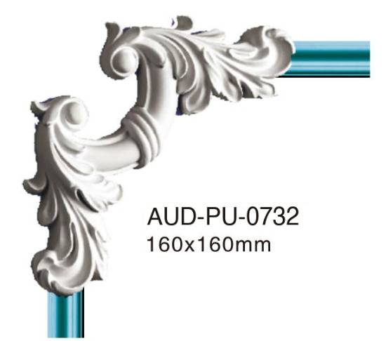 PU 素面转角花 160×160mm（AUD-PU-0732）