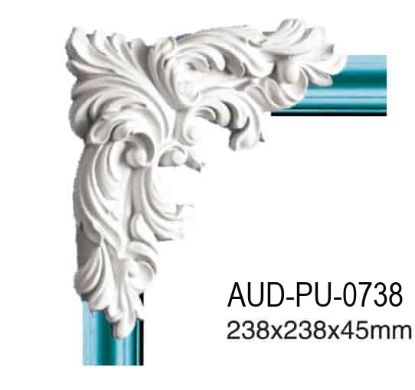 PU 素面转角花 238×238×45mm（AUD-PU-0738）