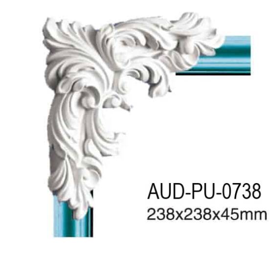 PU 素面转角花 238×238×45mm（AUD-PU-0738）