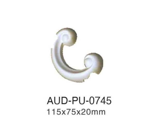 PU 素面转角花 115×75×20mm（AUD-PU-0745）