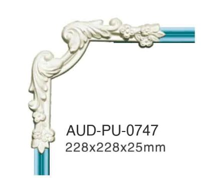 PU 素面转角花 228×228×25mm（AUD-PU-0747）