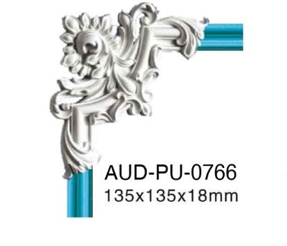 PU 素面转角花 135×135×18mm（AUD-PU-0766）
