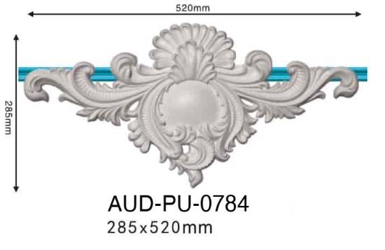 PU 素面转角花 520×520mm（AUD-PU-0784）