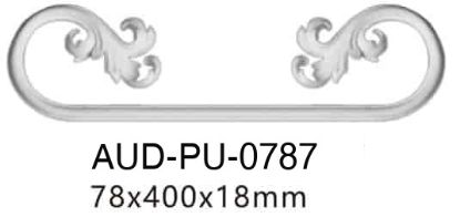 PU 素面转角花 78×530×18mm（AUD-PU-0787）