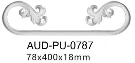 PU 素面转角花 78×530×18mm（AUD-PU-0787）