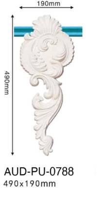 PU 素面转角花 490×190mm（AUD-PU-0788）