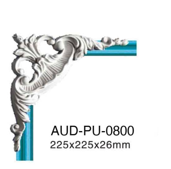 PU 素面转角花 225×225×26mm（AUD-PU-0800）