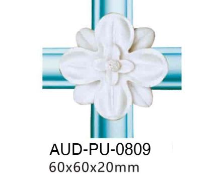 PU 素面转角花 60×60×20mm（AUD-PU-0809）