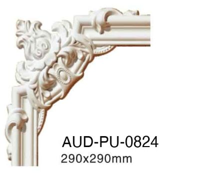 PU 素面转角花 290×290mm（AUD-PU-0824）