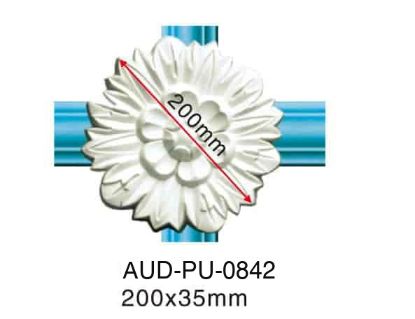 PU 素面转角花 外径200×厚35mm（AUD-PU-0842）