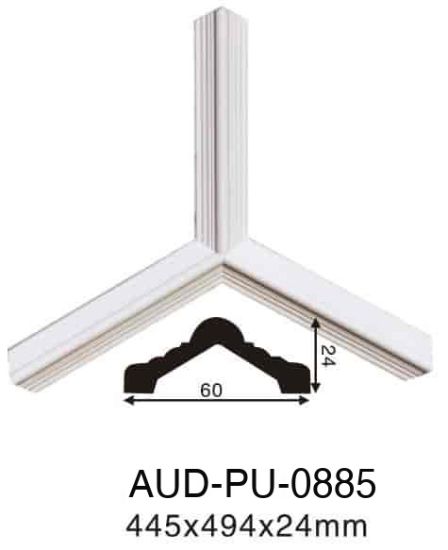 PU 天花墙体造型 445×494×厚24mm（AUD-PU-0885）