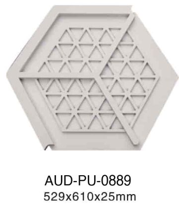 PU 天花墙体造型 529×610×厚25mm（AUD-PU-0889）