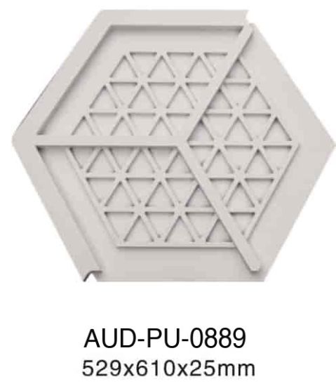 PU 天花墙体造型 529×610×厚25mm（AUD-PU-0889）