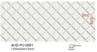 PU 天花墙体造型 1200×600×12mm（AUD-PU-0891）