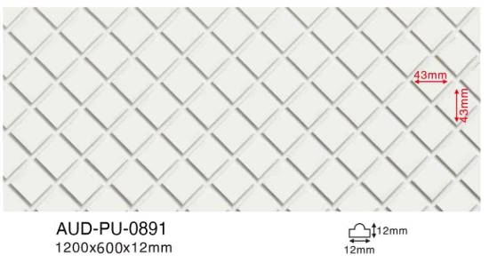 PU 天花墙体造型 1200×600×12mm（AUD-PU-0891）