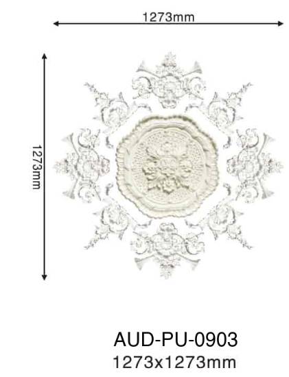 PU 法式组合灯座整套 直径1273mm（AUD-PU-0903）