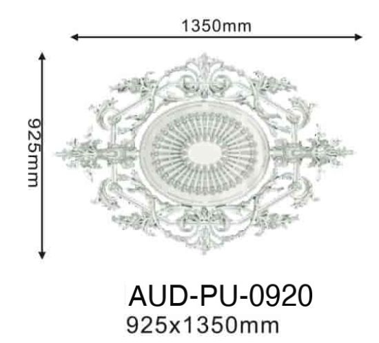 PU 法式组合灯座整套 直径925×1350mm（AUD-PU-0920）