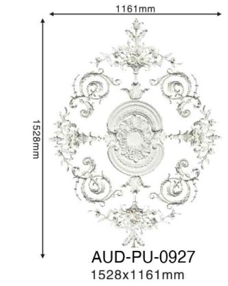 PU 法式组合灯座整套 直径1528×1161mm（AUD-PU-0927）