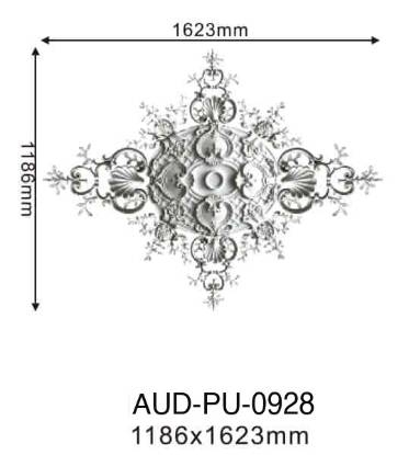 PU 法式组合灯座整套 直径1188×1623mm（AUD-PU-0928）