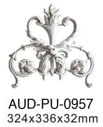 PU 法式组合灯座 324×336×厚32mm（AUD-PU-0957）