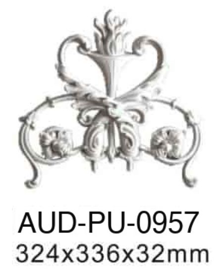 PU 法式组合灯座 324×336×厚32mm（AUD-PU-0957）