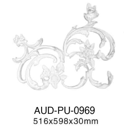 PU 法式组合灯座 516×598×厚30mm（AUD-PU-0969）