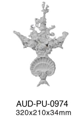 PU 法式组合灯座 320×210×厚34mm（AUD-PU-0974）