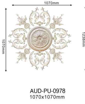 PU 法式组合灯座整套 直径1070mm（AUD-PU-0978）