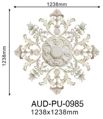 PU 法式组合灯座整套 直径1238mm（AUD-PU-0985）