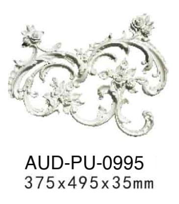 PU 法式组合灯座 375×495×厚35mm（AUD-PU-0995）