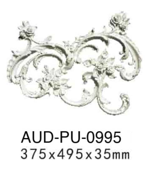 Picture of PU French Ceiling Medallion 375×495×D 35mm (AUD-PU-0995)