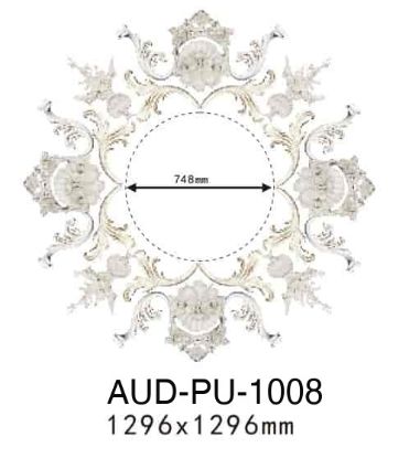 PU 法式组合灯座整套 直径1296mm（AUD-PU-1008）