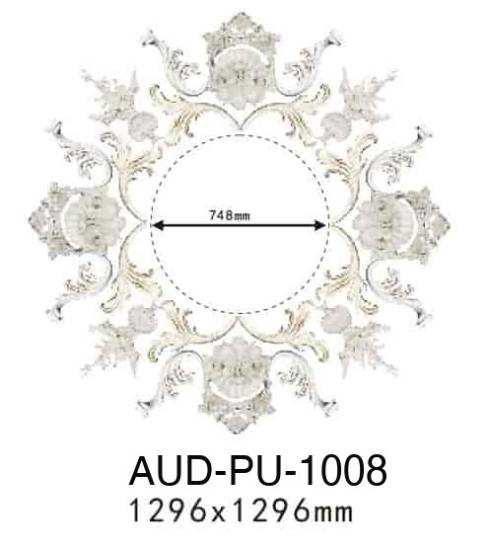 PU 法式组合灯座整套 直径1296mm（AUD-PU-1008）