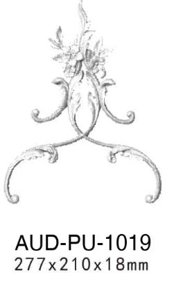 PU 法式组合灯座 277×210×厚13mm（AUD-PU-1019）