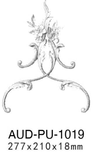 PU 法式组合灯座 277×210×厚13mm（AUD-PU-1019）